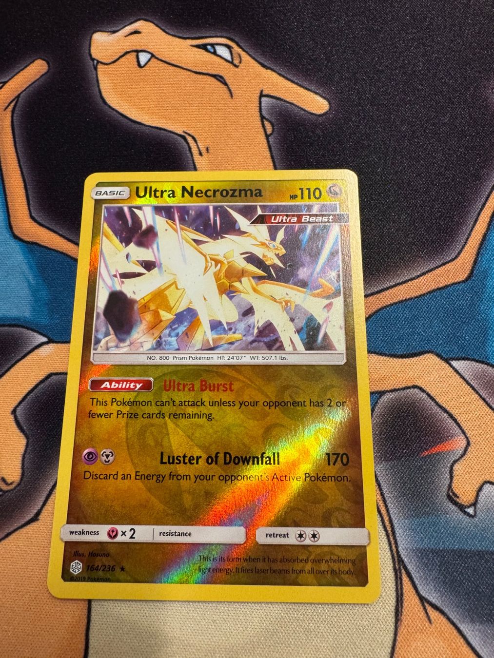Pokémon Carte collezionabili: Ultra Necrozma (CEC 164) - Reverse Holo - Cosmic Eclipse – Nuovo (secondo la descrizione) da Bülach venduto da Pfrenzel