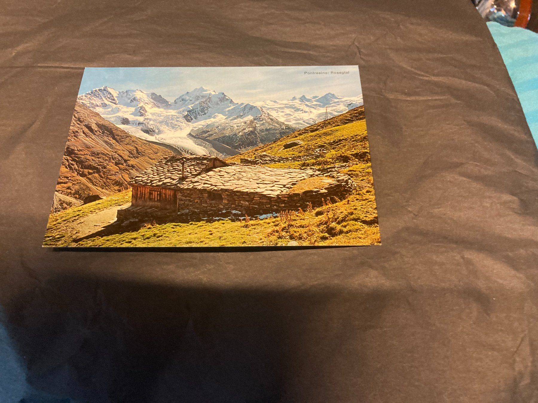 Cartoline postali: Ansichtskarte Pontresina: Rosegtal – Usato da Filzbach venduto da Sugi7