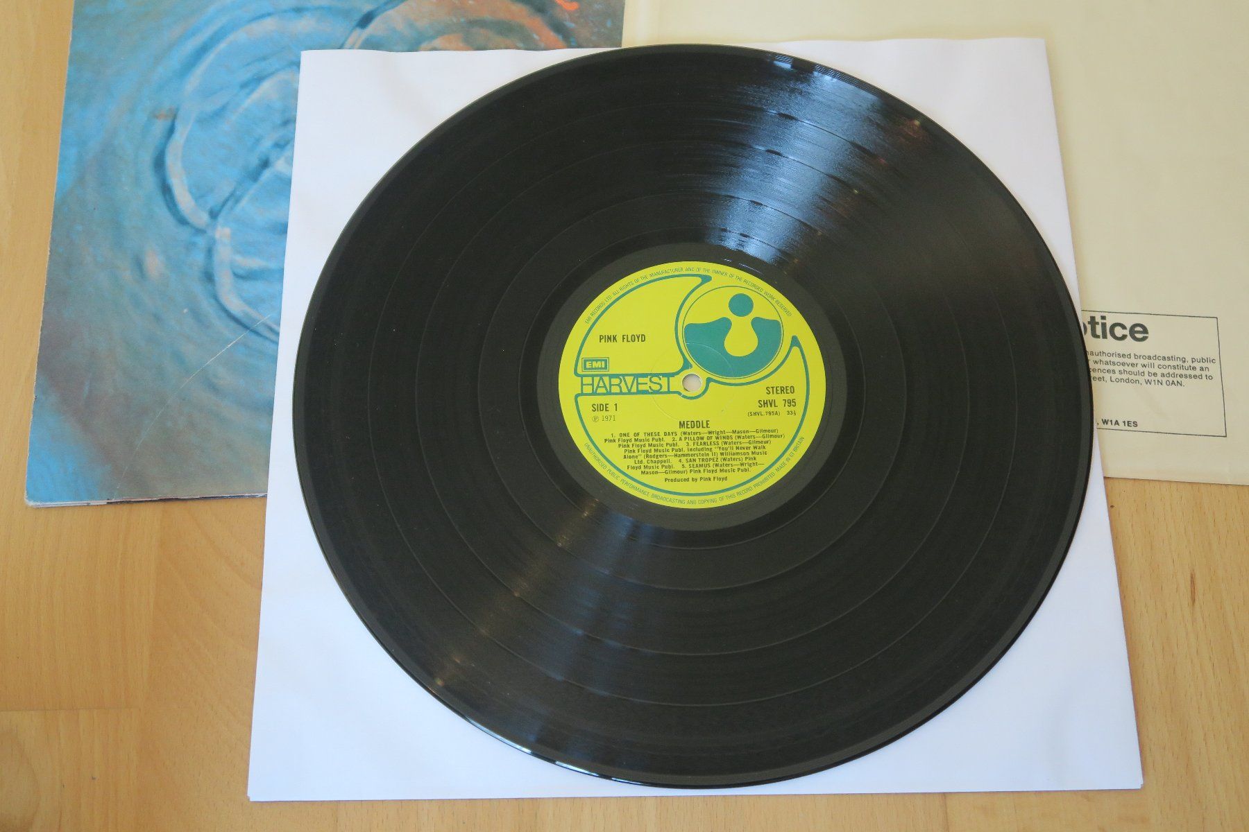 Dischi in vinile: Pink Floyd – Meddle – Usato da Thun venduto da Karibu70 4