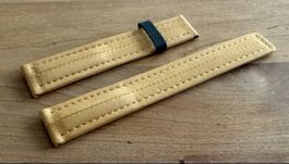TAG Heuer 15mm Leder Armband für Faltschliesse NEU