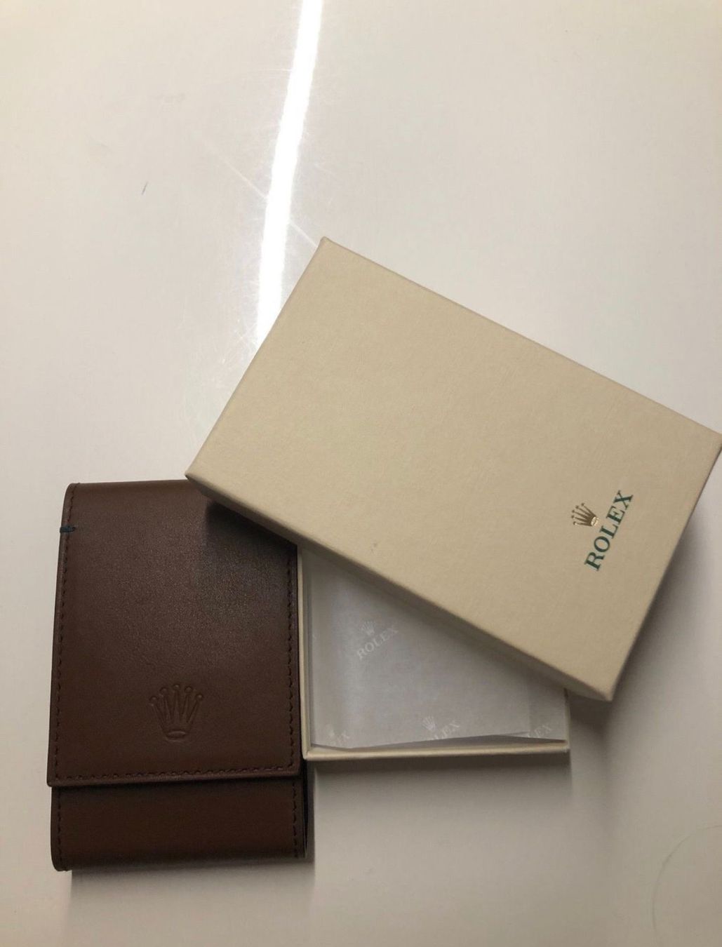 Scatole porta orologi: Rolex Reise Etui – Usato da Worb venduto da Peppebatta 2