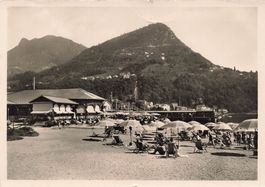Lugano TI Lido spiaggia e stabilimento G