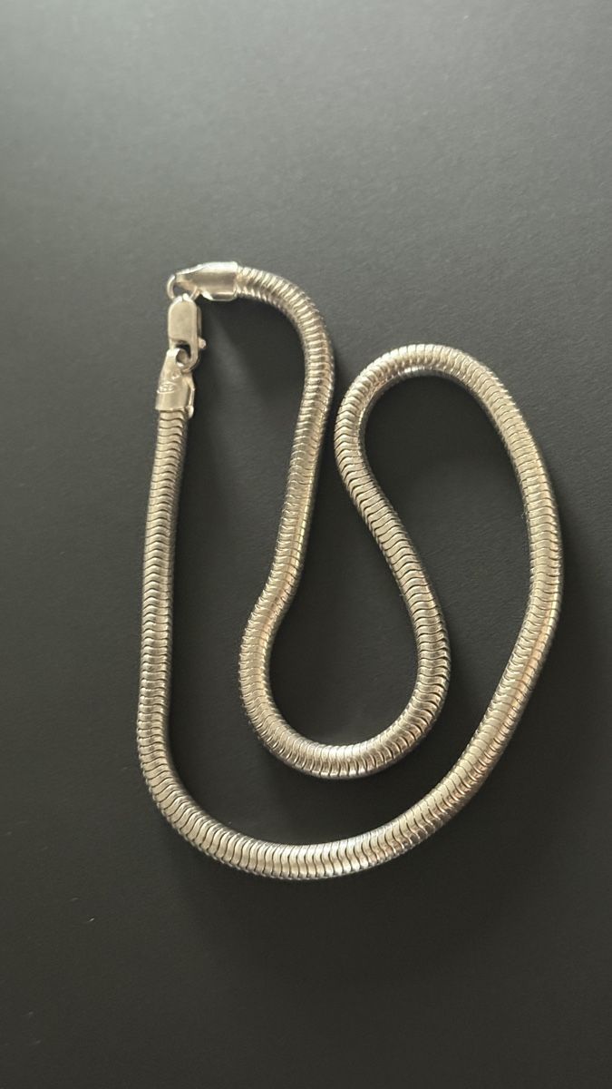 Catenine: Snake Halskette 925 Silber 3mm neu – Nuovo (secondo la descrizione) da Gümligen venduto da kleiderschrankbe6 1