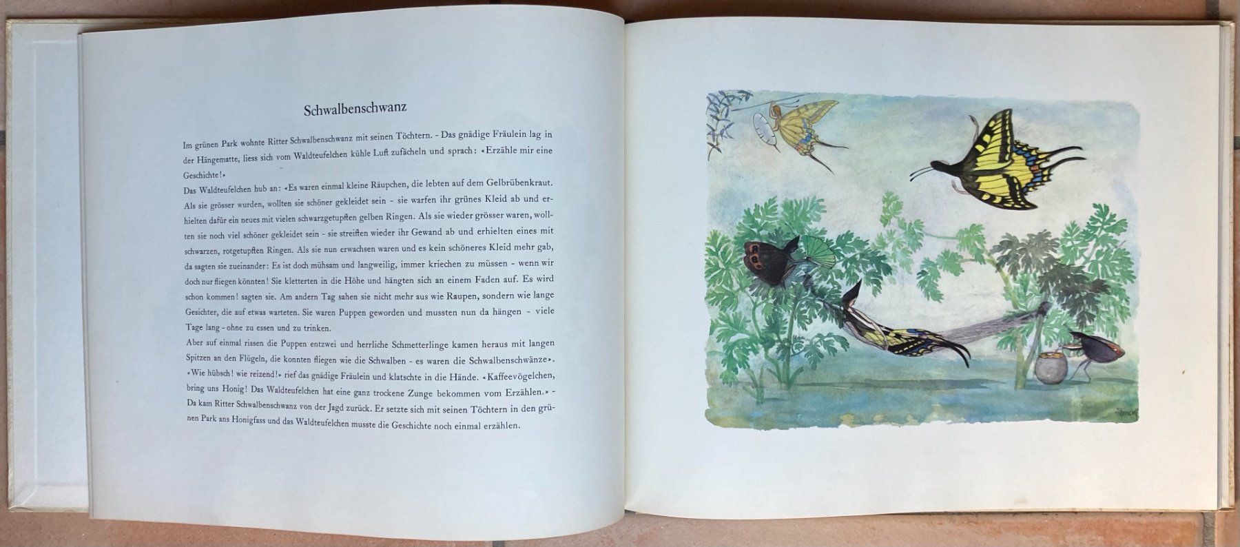 Libri: Der Traumgarten - E. Kreidolf - 1955 – Usato da Versoix venduto da HELVETICA_1 2