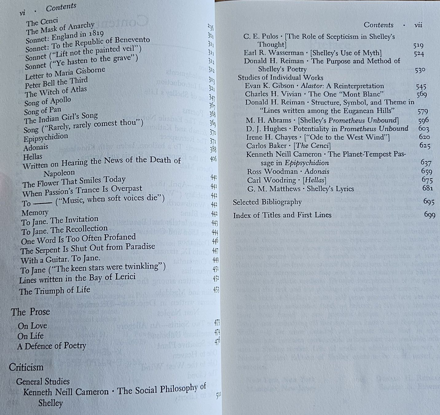 Libri: Buch Shelley's Poetry and Prose – Usato da Schaffhausen venduto da asyouwestley 5