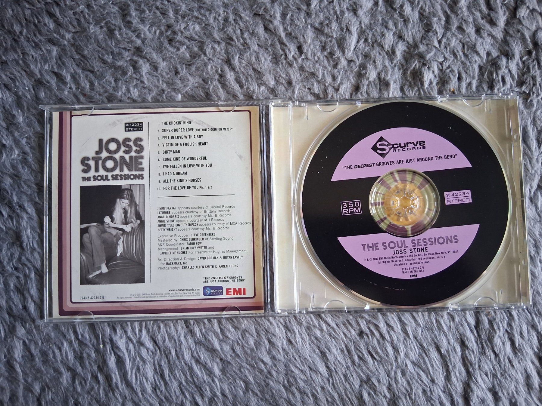 CD: JOSS STONE    THE SOUL SESSIONS      CD – Usato da Wetzikon ZH venduto da Ramones01 2
