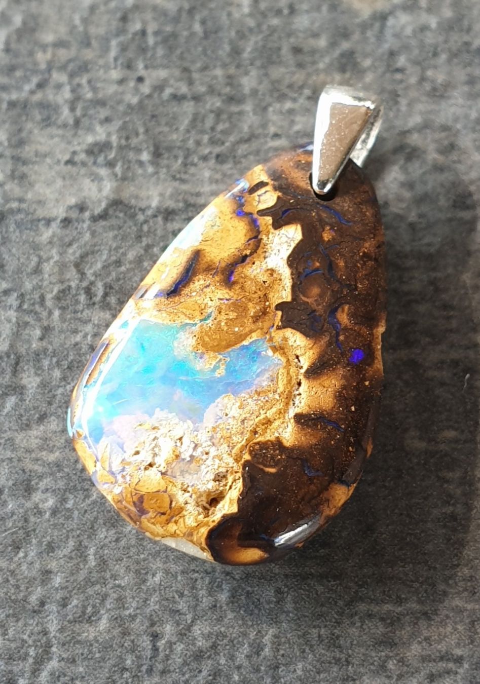 Anhänger: Yowah Opal Anhänger. – Neu (gemäss Beschreibung) aus Niederbüren von Raphael014 1