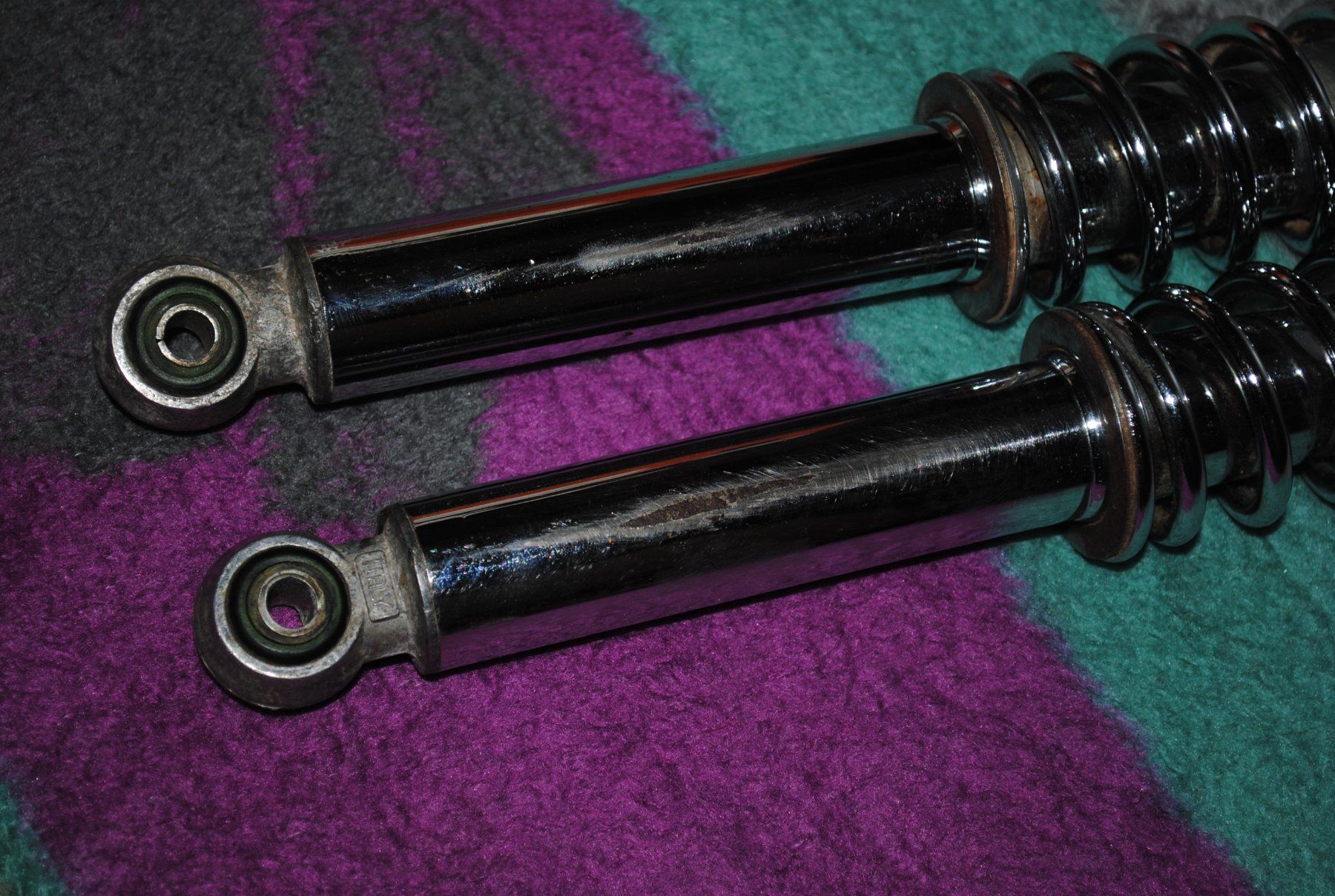 Puch Parti ricambio per ciclomotori: Stossdämpfer 300mm Puch Originallänge – Usato da Subingen venduto da Baergarage 5
