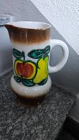 Brocca in ceramica con frutta Strehla