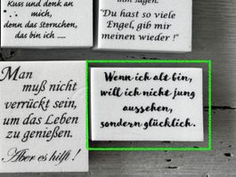 LaBlanche Stempel Spruch (glücklich) – 1-teilig