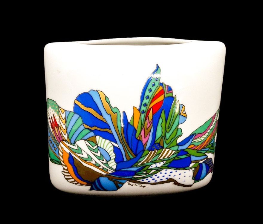 Rosenthal Rosamunde Nairac Brigitte Doege Design Vase 12 cm Kaufen