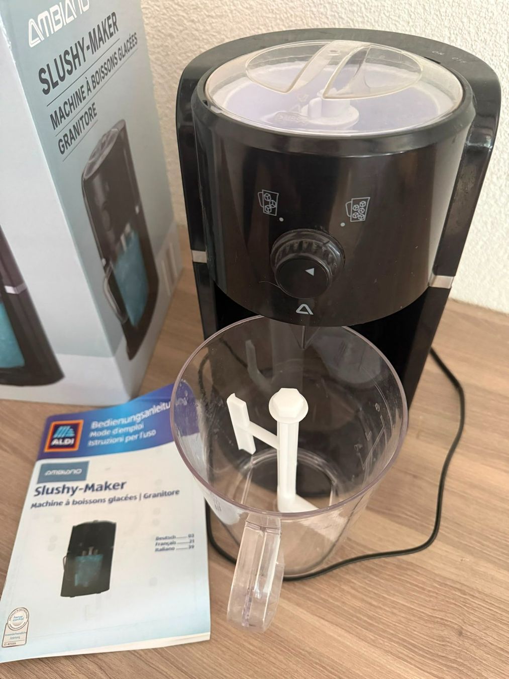 Ambiano Küchengeräte: Slushy Maker – Gebraucht aus Laufen von Schbe 3