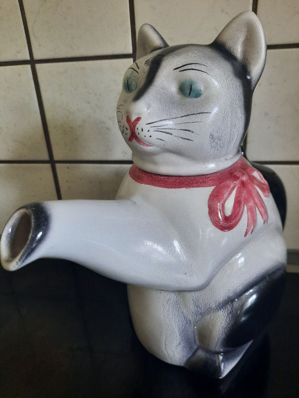 Teekannen: Ancienne THÉIÈRE - CHAT – Gebraucht aus Le Locle von marylise01 1