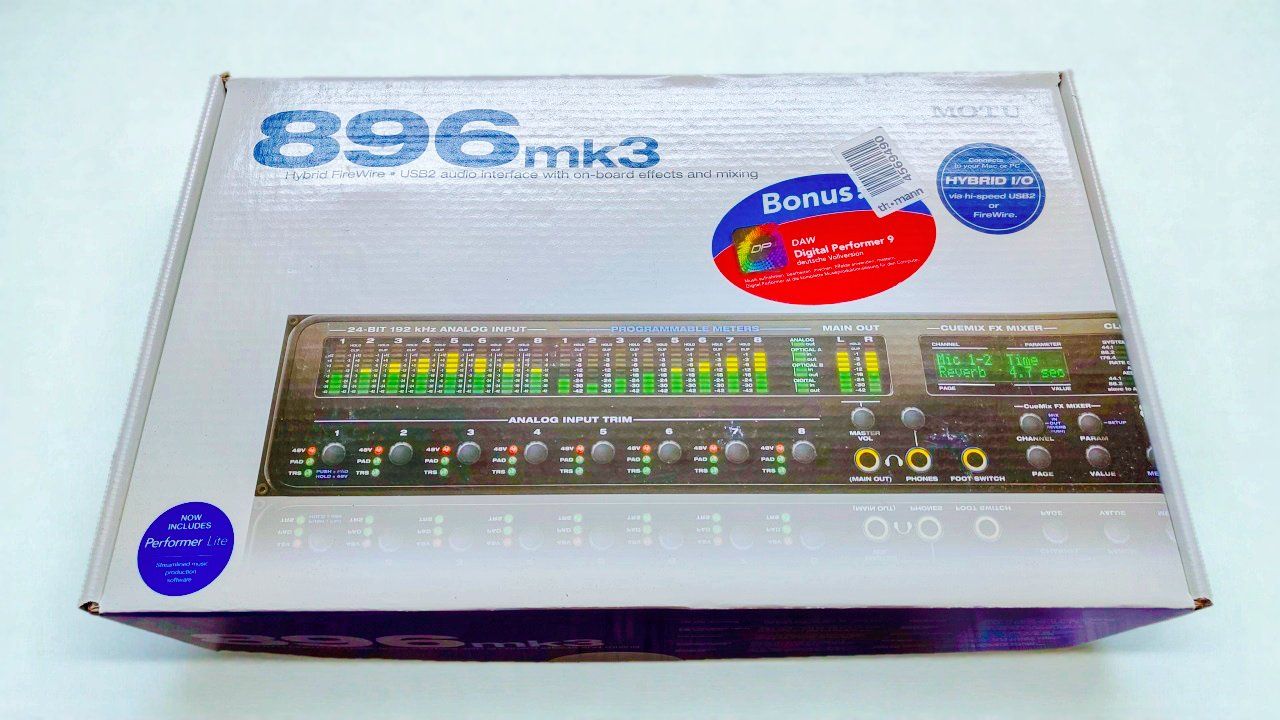Console di mixaggio: Motu 896mk3 Hybrid - Digital Mixer – Usato da Schaanwald venduto da OPC432
