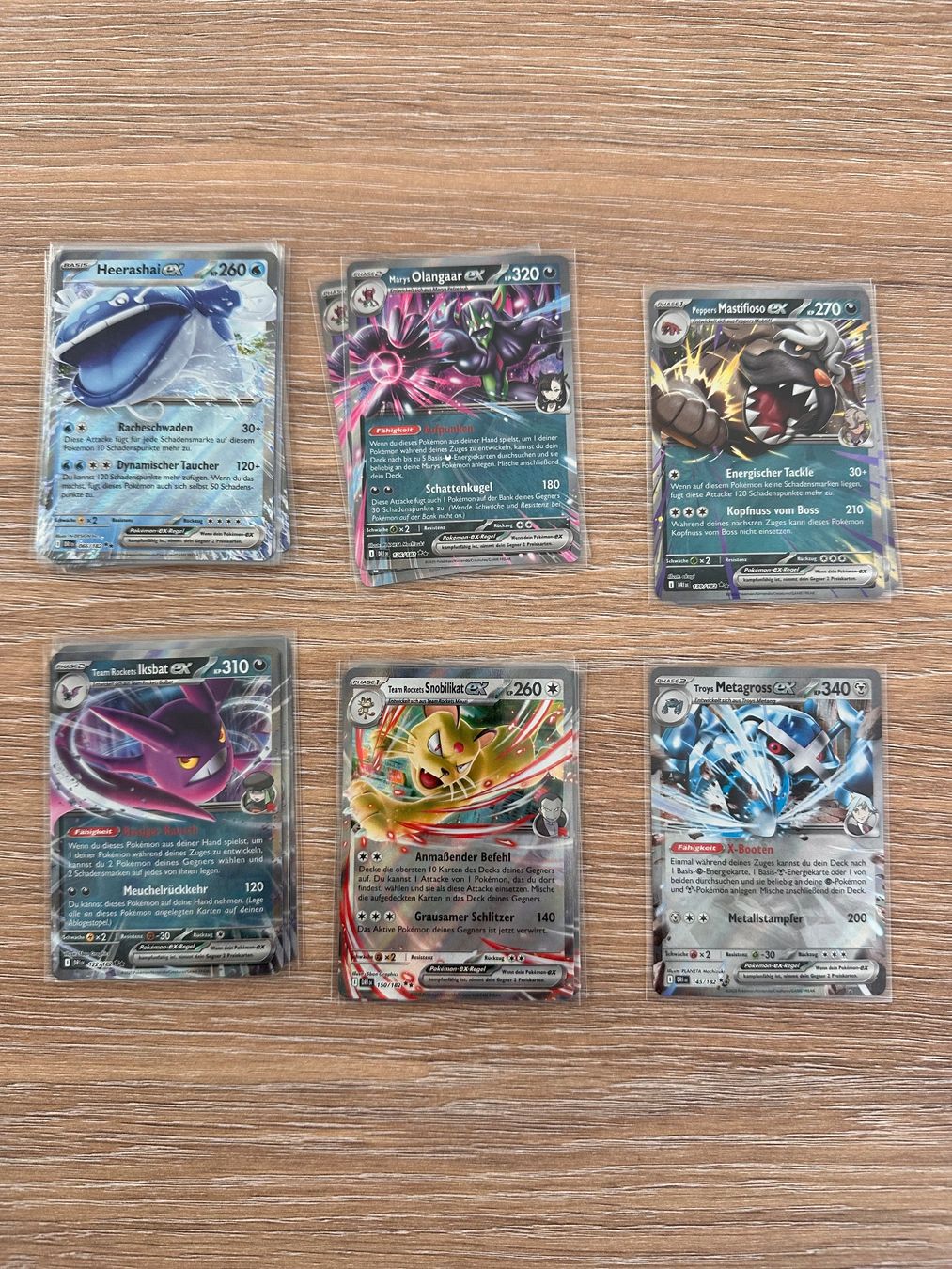 Pokémon Carte collezionabili: 18x Ewige Rivalen ex Karten Deutsch – Nuovo (secondo la descrizione) da Winterthur venduto da MonCards