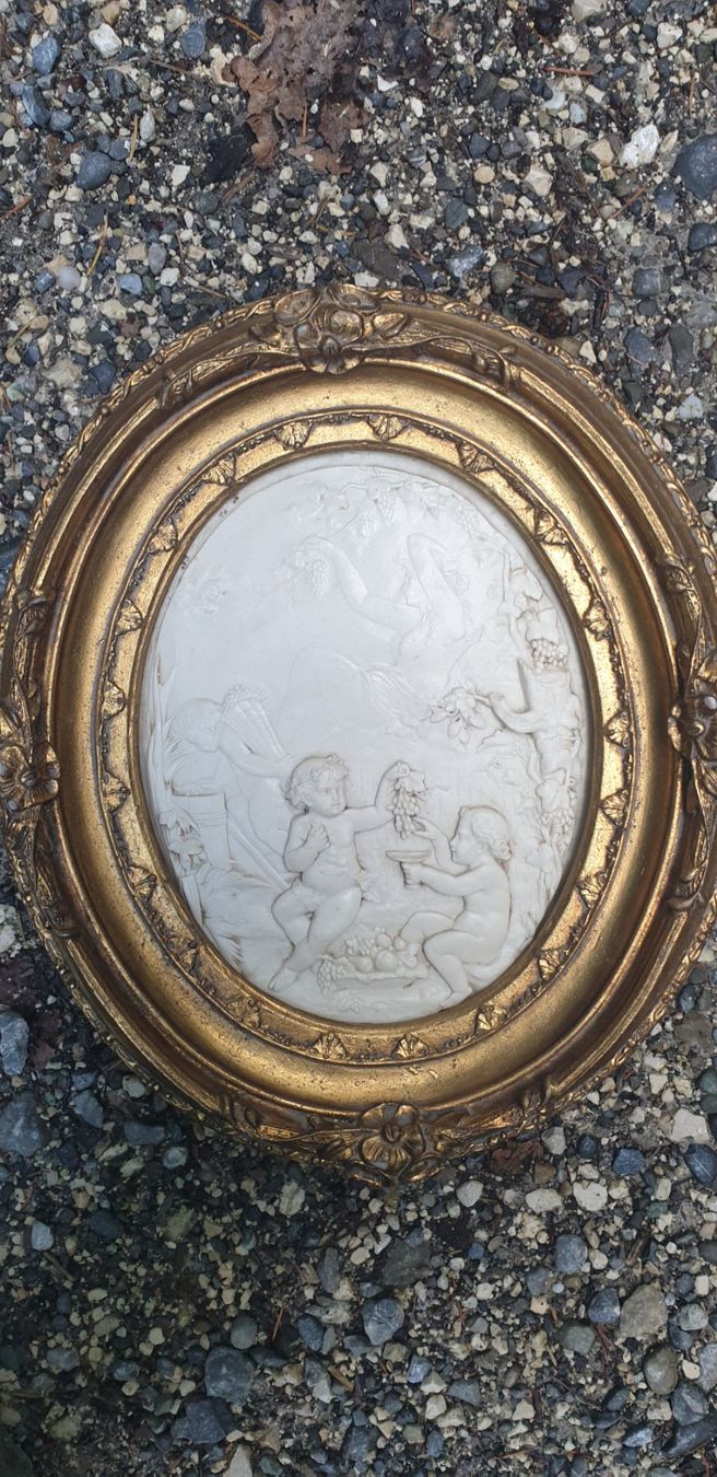 Foto & Immagini: Relief - Engel - Putten - Putti - Trauben - Bacchus - 1900 – Usato da Staufen venduto da jasminm01 6