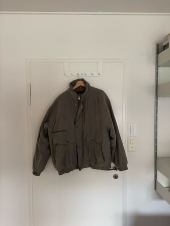Heavy vintage bomber jacket XL