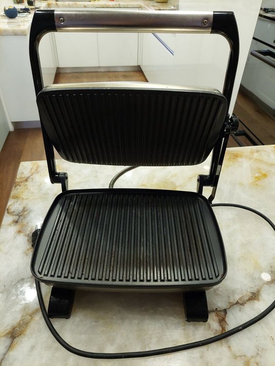 Koenig SandwichGrill "Panini", silber/schwarz Kaufen auf Ricardo