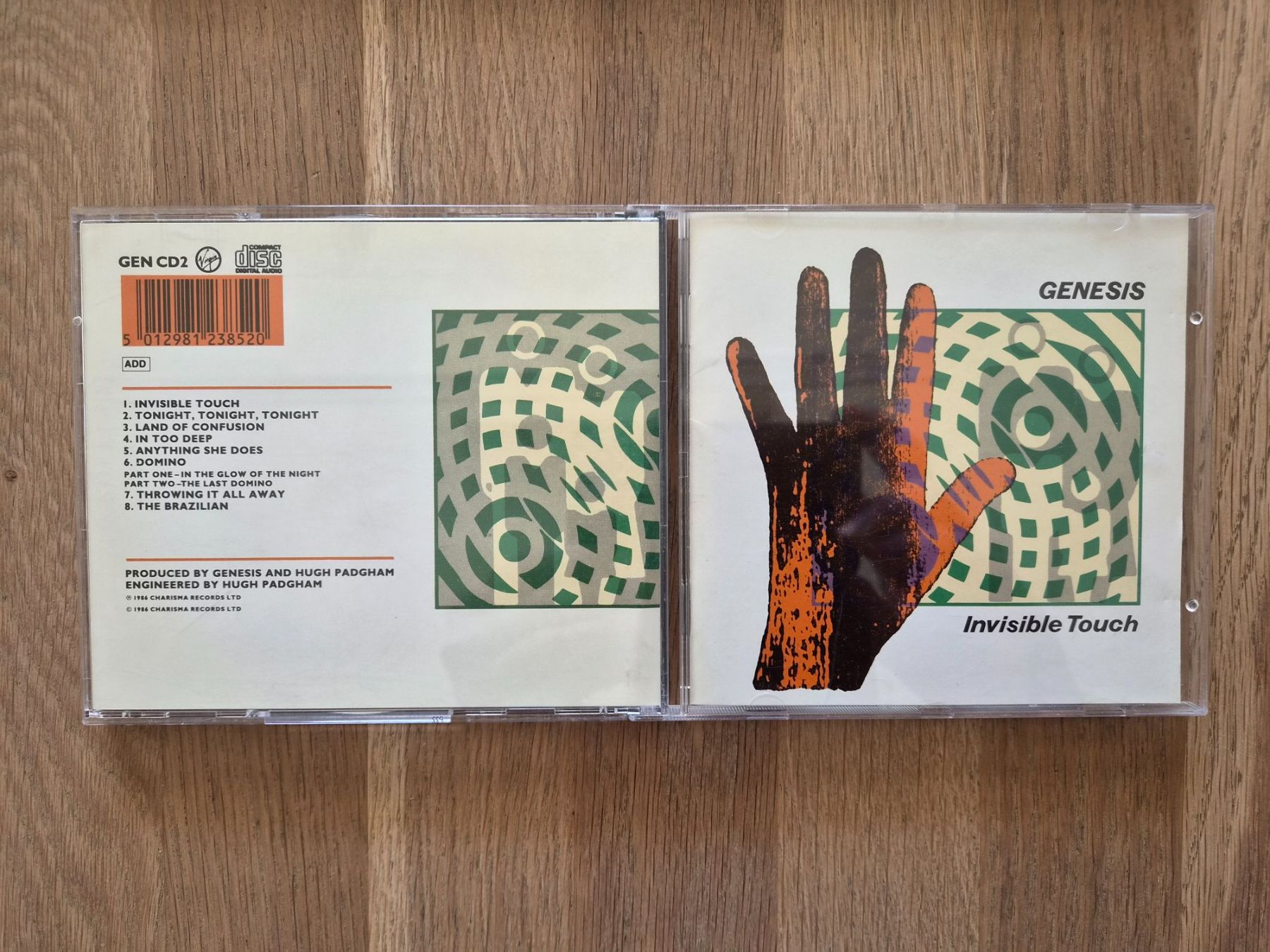 CDs: CD Genesis - Invisible Touch, 1986 – Gebraucht aus Nebikon von Harley-Davidson01