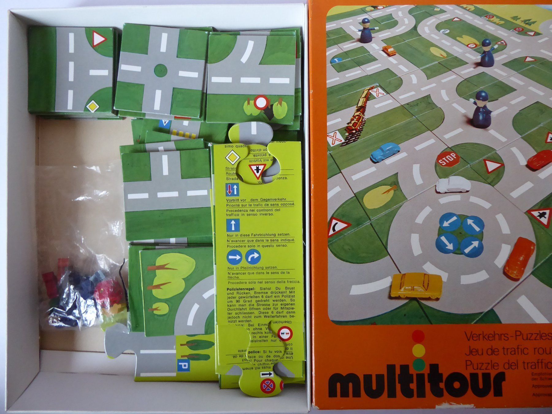 Giochi: Multitour Verkehrs Puzzlespiel, Kommerz – Usato da Turbenthal venduto da Panau 1
