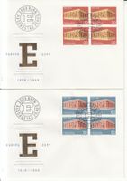 SBK 466 - 467 im 4er-Block FDC