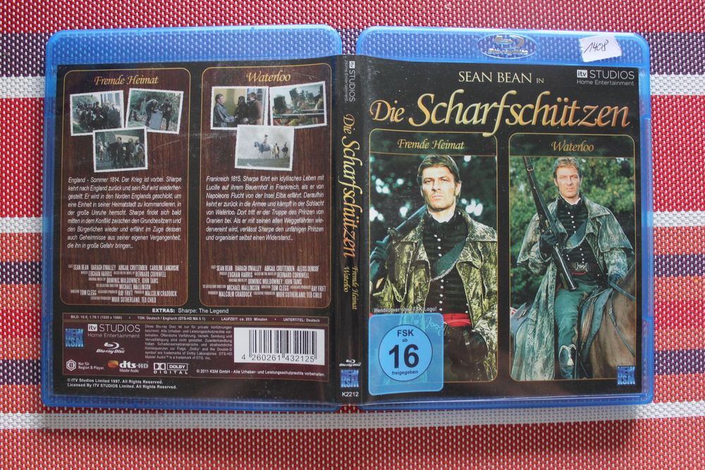 Sean Bean in Die Scharfschützen Fremde Heimat Waterloo Kaufen auf Ricardo
