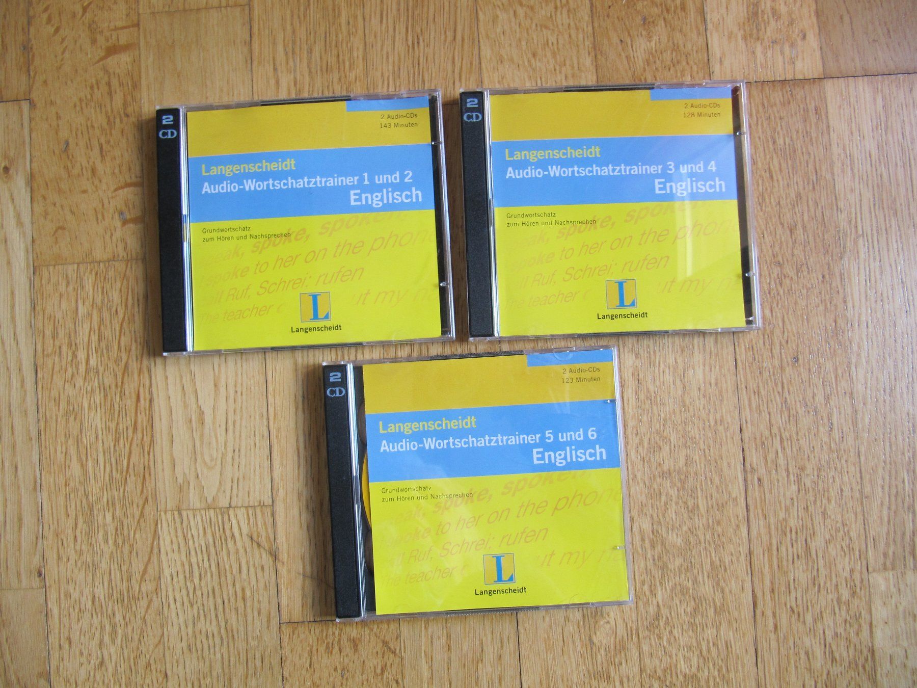 CD: Englisch Grundwortschatz Wortschatztrainer / 6 CDs – Usato da Würenlos venduto da AustralisZ