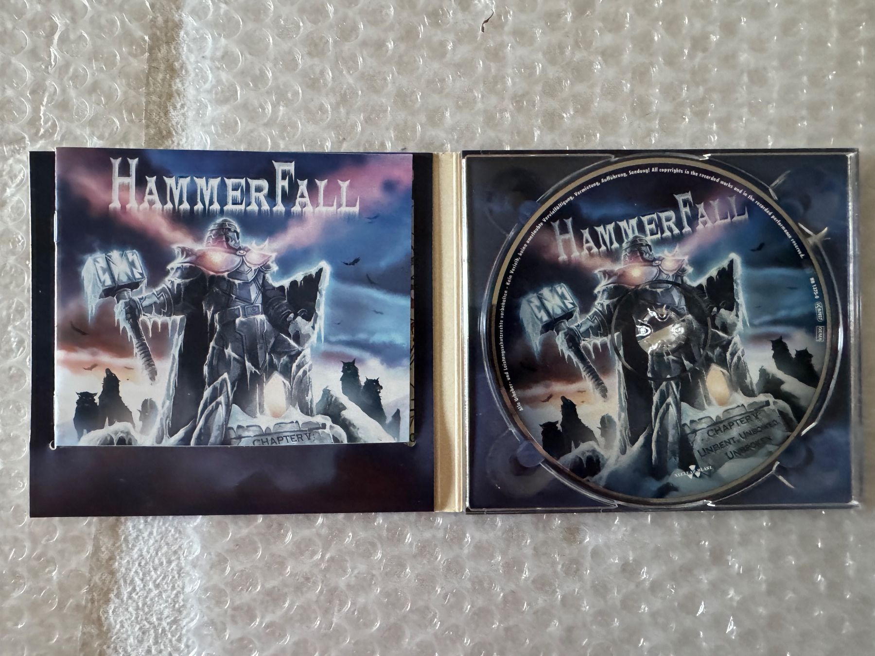 CD: HammerFall - Chapter V & CD Single Auskopplung - Blood Bound – Nuovo e nell'imballaggio originale da Duggingen venduto da Kisha010 1