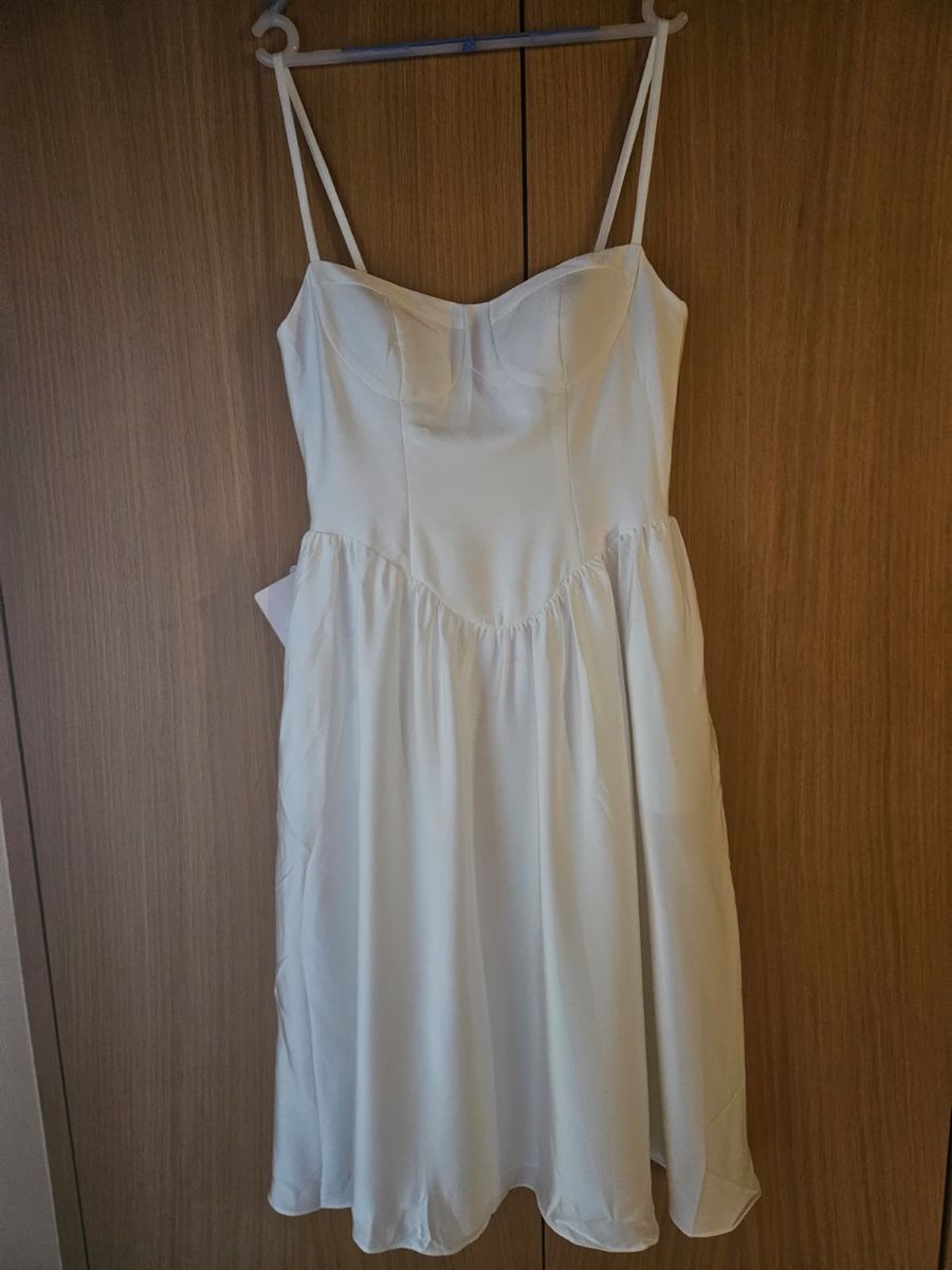Vestiti: Weisses Standesamt- oder Sommerkleid / neu – Nuovo (secondo la descrizione) da Lupfig venduto da Thomas.M_89 1