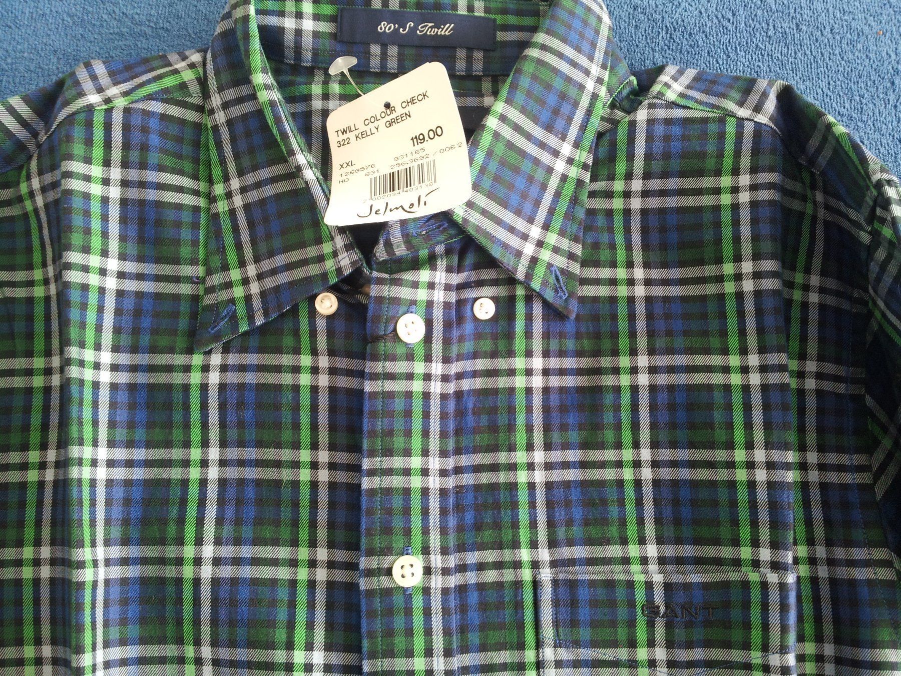 Gant Camicie, T-shirt & Polo: Hemd Junge Gant Gr. 158/164 fabrikneu – Usato da Zürich venduto da cyma02 1