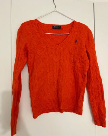Joli Pull Polo Ralph Lauren Merinos et Cashmere