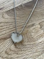 Halskette mit Herz Anhänger Silber