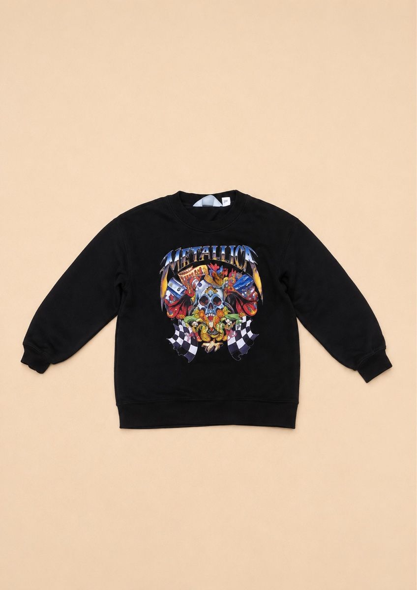 H&M Maglioni & Felpe: SWEAT ENFANT METALLICA NOIR – Nuovo (secondo la descrizione) da Lausanne venduto da mar_6snp 1