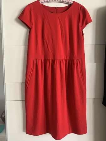 Emporio armani rotes kleid