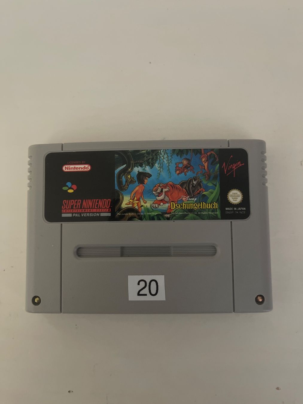 Jeux: Jeu Super Nintendo Dschungelbuch – D'occasion à Renens VD par dan_b8tt