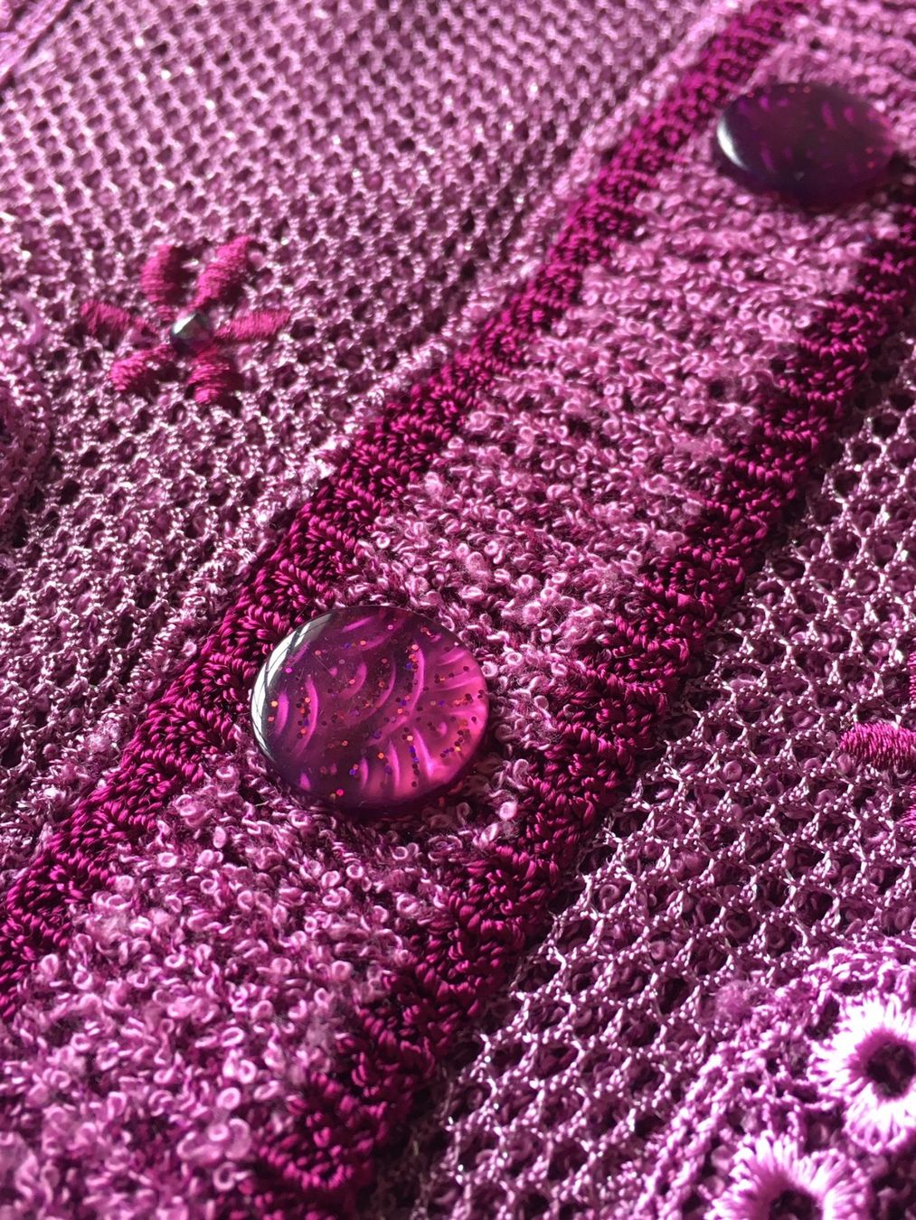 Maglioni & Felpe: Cardigan violet vintage - XL – Usato da Troinex venduto da Irisglo 5