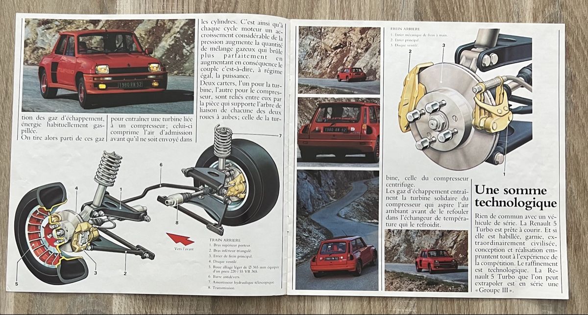 Renault Autos: Dépliant Renault 5 turbo – Neuf (Voir description) à Origlio par lorelucchini 2