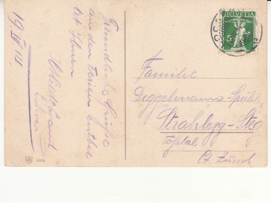 Cartoline postali: Madonna del Sasso 1914 – Usato da Bürglen TG venduto da StampGraf 1