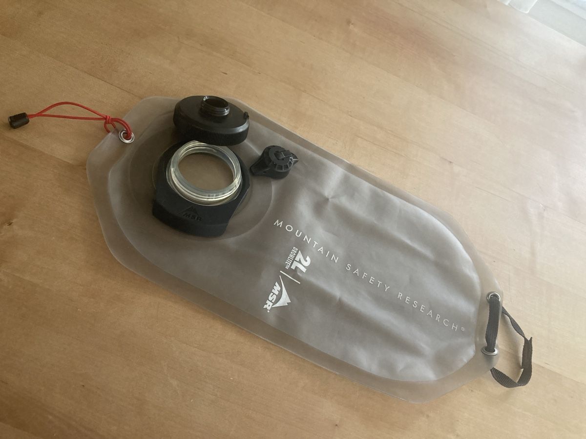 Msr Trinkflaschen & Thermosflaschen: MSR DromLite Bag 2 l Camping Wasserbehälter  – Gebraucht aus Zürich von Lichtermeer 5