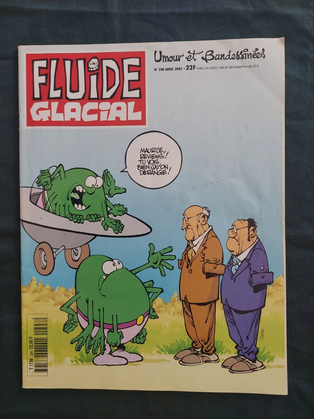 Fumetti: Fluide Glacial No 298 Avril 2001 BE+ – Usato da Genève venduto da Blu_BD