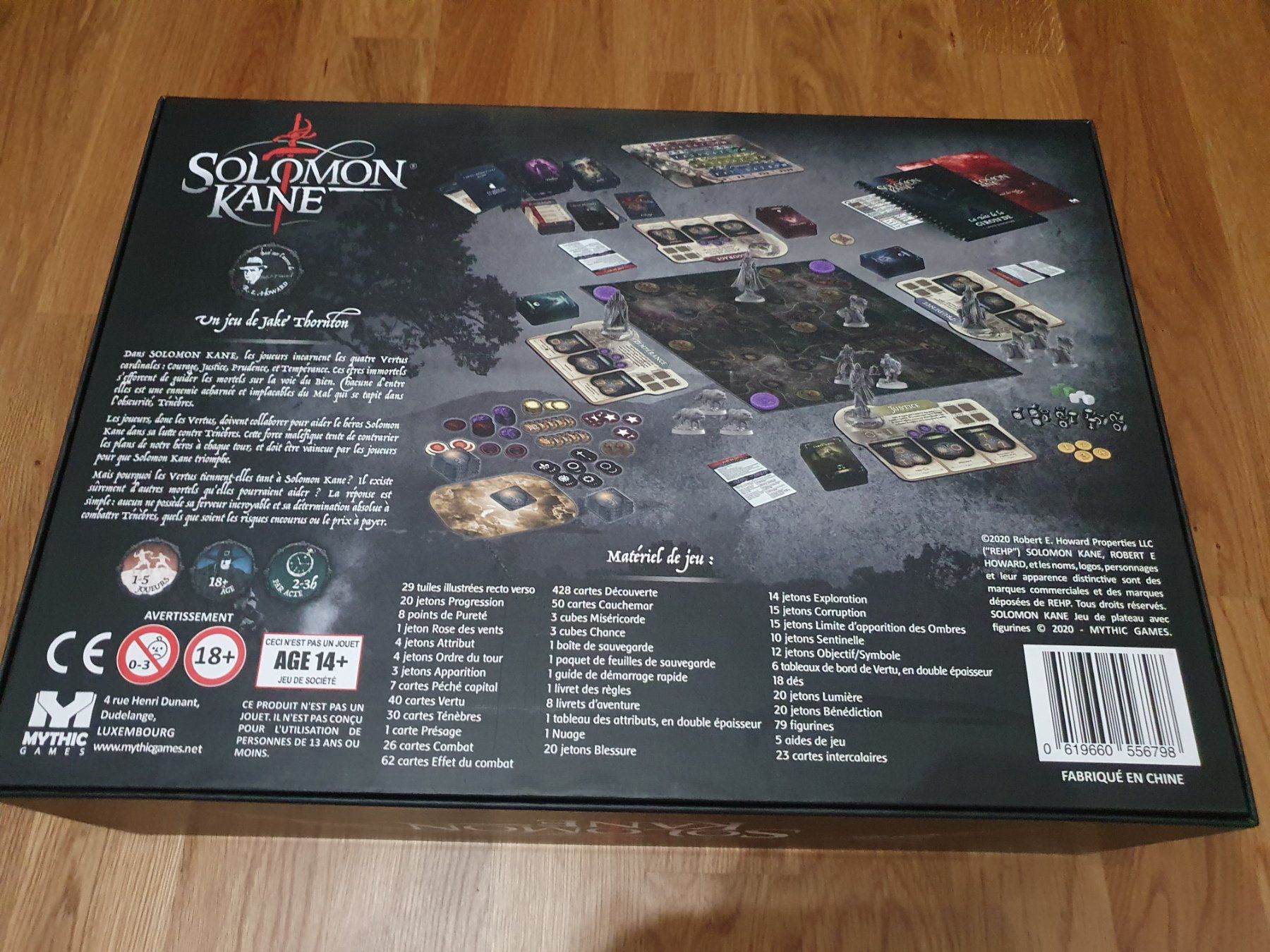 Giochi: Solomon Kane + Extensions (Kickstarter edition) – Nuovo e nell'imballaggio originale da Puidoux venduto da Svreber 1
