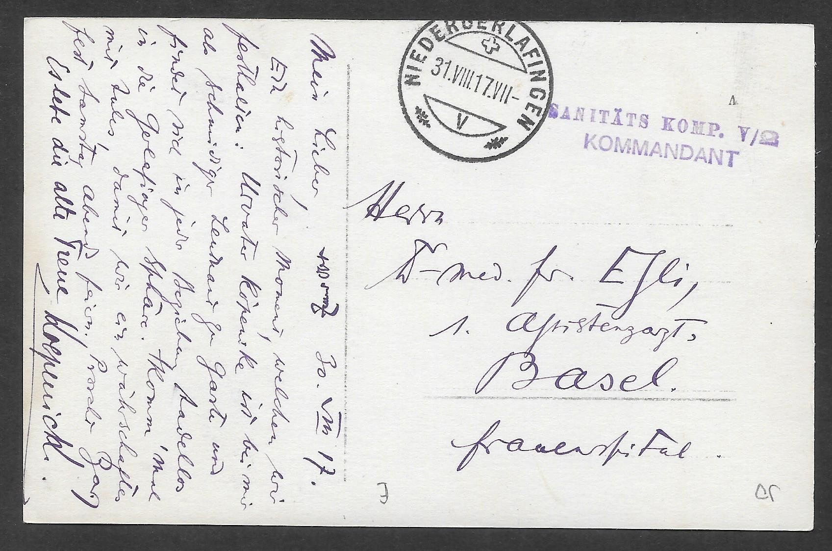 Ansichtskarten: Gerlafingen Teilansicht Feldpoststempel – Gebraucht aus Olten von clotaldi 1