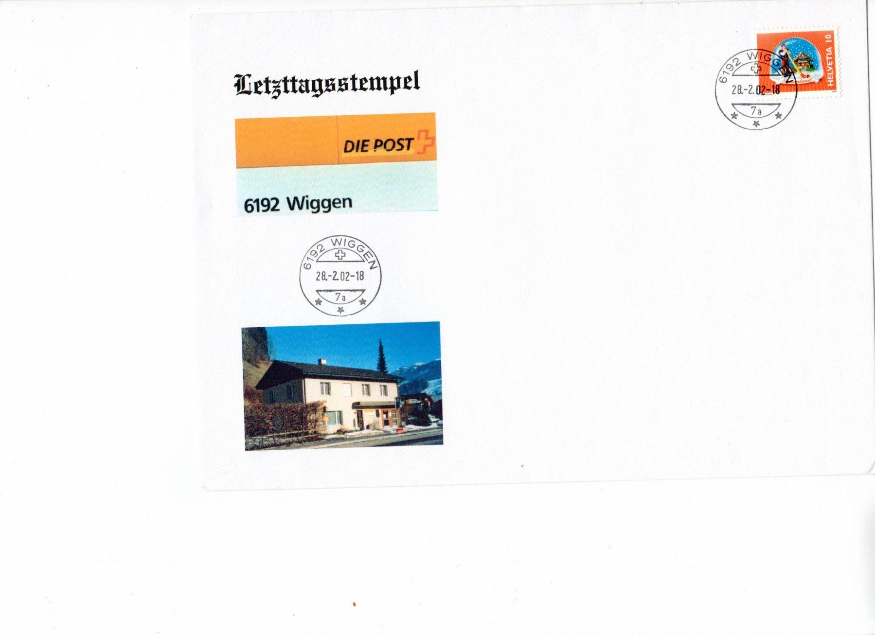 Tutti i francobolli: Letzttagstempel 6192 Wiggen – Usato da Wolhusen venduto da Curver9