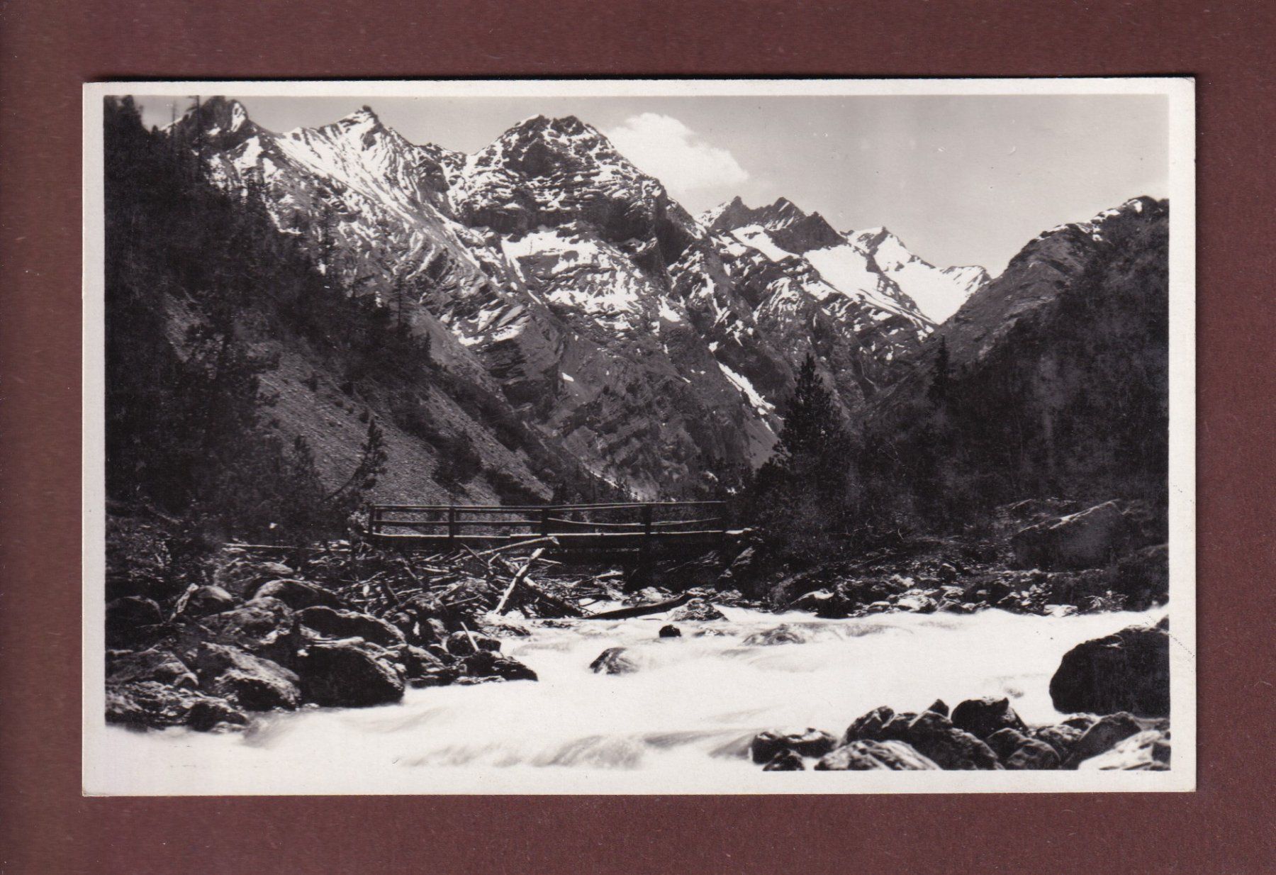 Cartoline postali: VAL CLUOZA - Diavelgruppe – Usato da Pully venduto da nicecards-shop