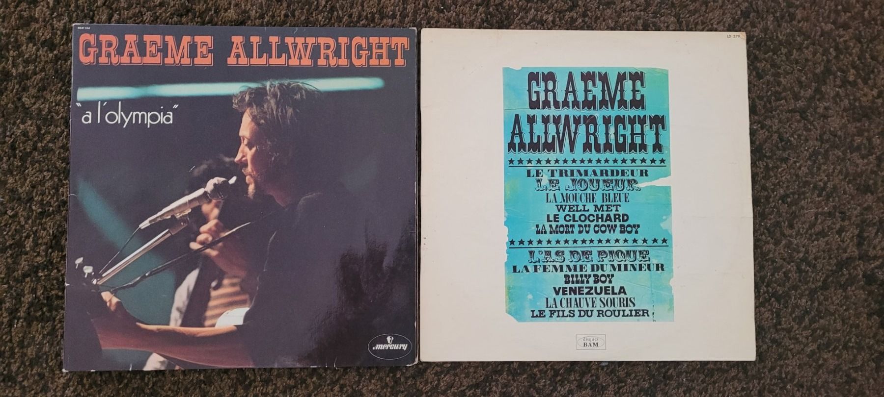 Schallplatten: DLP & LP  Graeme Allwright – Gebraucht aus Martigny von MZ-67
