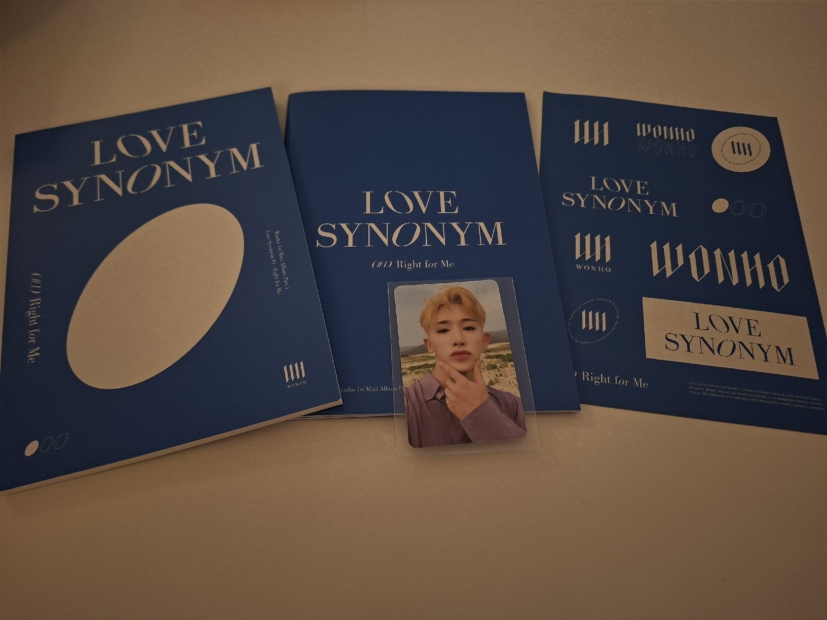 CD: Love Synonym -  Wonho – Nuovo (secondo la descrizione) da Chur venduto da mal_ld6s 1