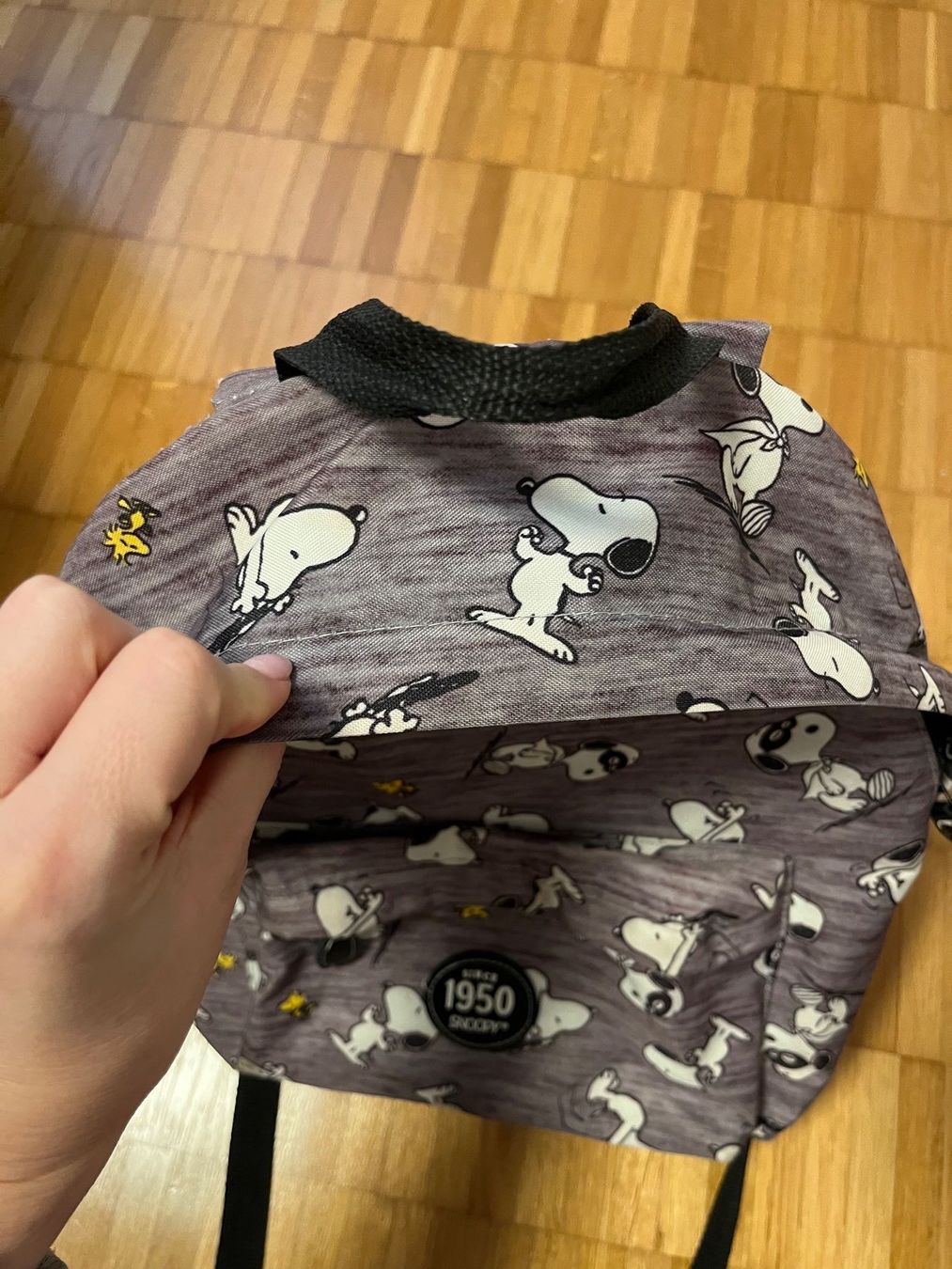 Sacs à dos: Snoopy Rucksack Grau Vintage – D'occasion à Jona par Good_luck1_ 3