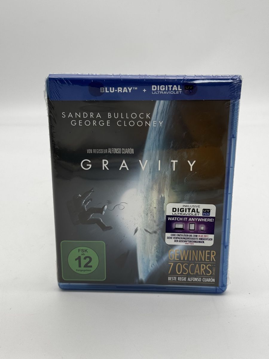 Tutti i DVDs: Gravity | Blu-ray + DIGITAL | Neu & OVP | 7 Oscars Gewinner – Nuovo e nell'imballaggio originale da Kloten venduto da Warehouse81