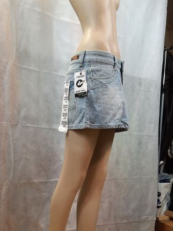 TRANG Minh Theu Minirock Jeans used look Gr. 28