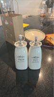 Set Olio Aceto Ceramica Bianco Come Nuovo